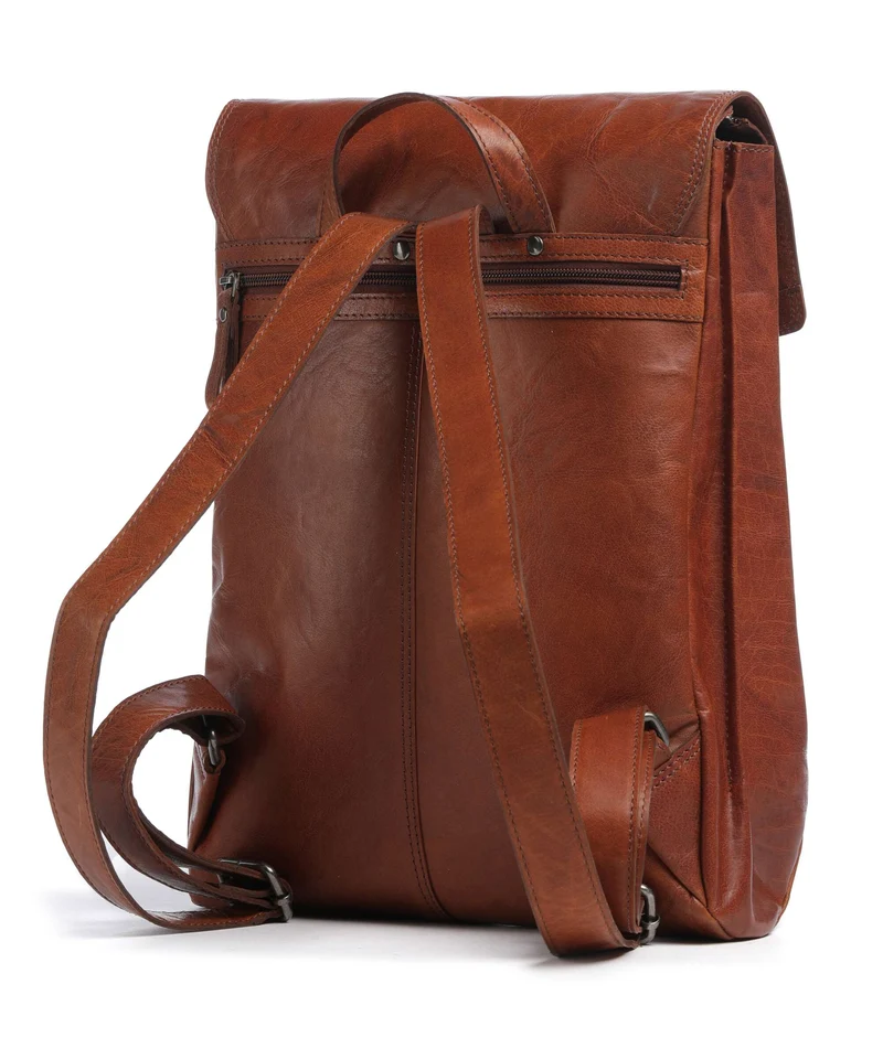 Spikes & Sparrow Bronco Marlotte Laptop-Rucksack brandy
