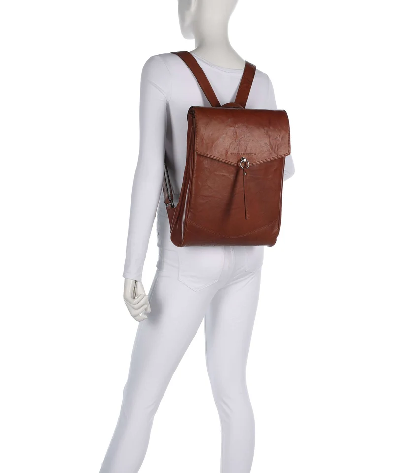 Spikes & Sparrow Bronco Marlotte Laptop-Rucksack brandy