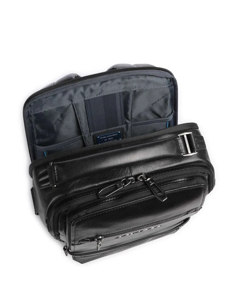 Piquadro Solm Laptop-Rucksack black