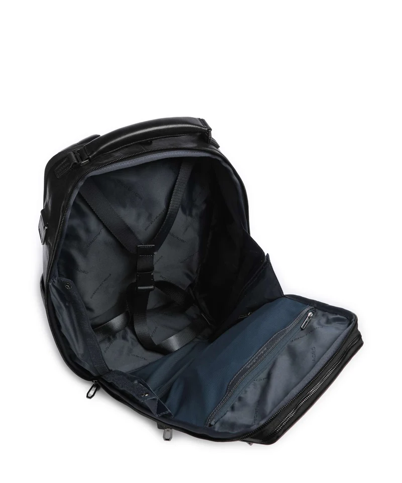 Piquadro Solm Laptop-Rucksack black