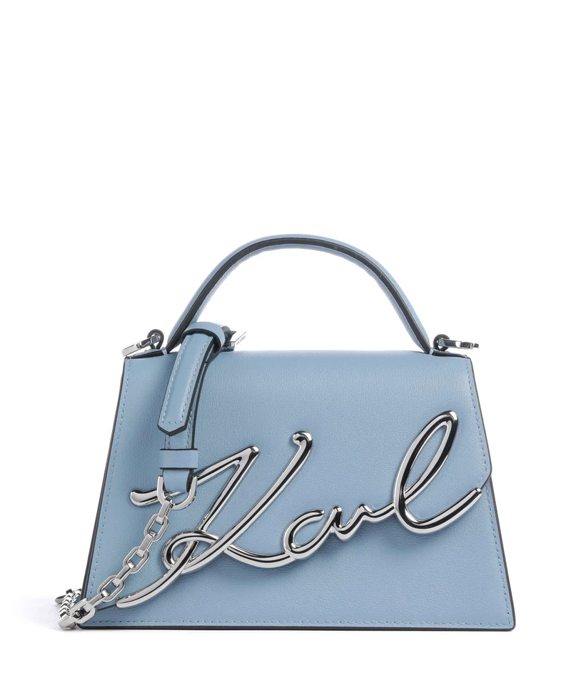 Karl Lagerfeld K/Signature 2.0 Umhängetasche blue bloom