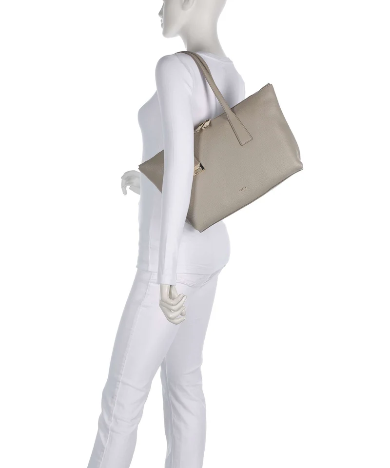 Furla Olivia M Shopper linen