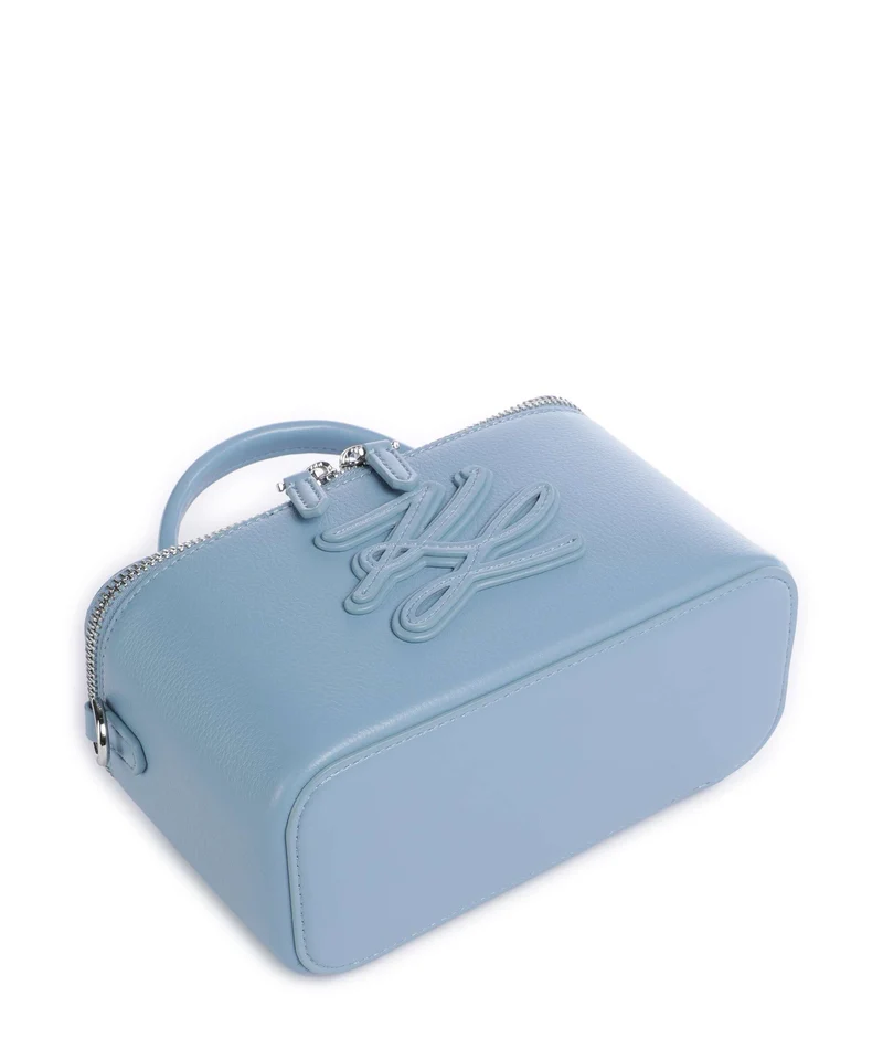 Karl Lagerfeld K/Autograph Vanity Umhängetasche blue bloom