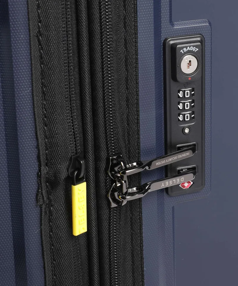 Delsey Paris Lutece Se 4-Rollen Trolley navy
