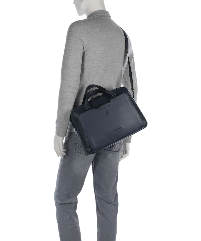 Piquadro Ael Aktentasche blue