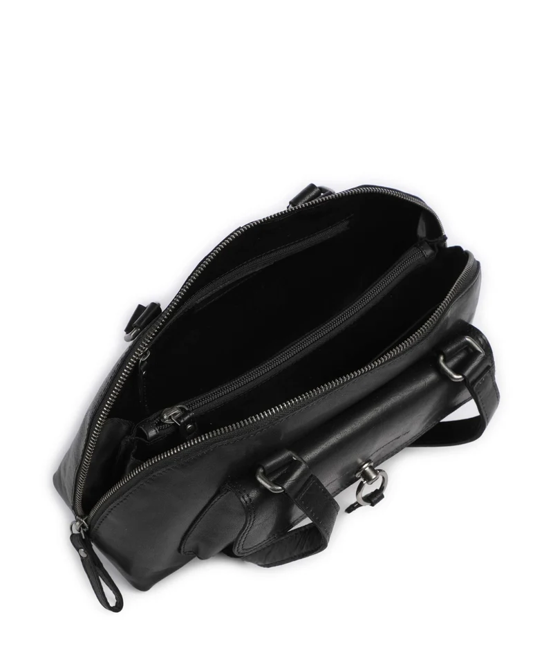 Spikes & Sparrow Bronco Thyrza Schultertasche black