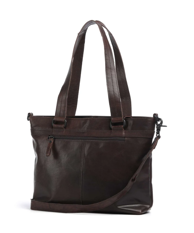 Spikes & Sparrow Bronco Alexis Shopper dark brown