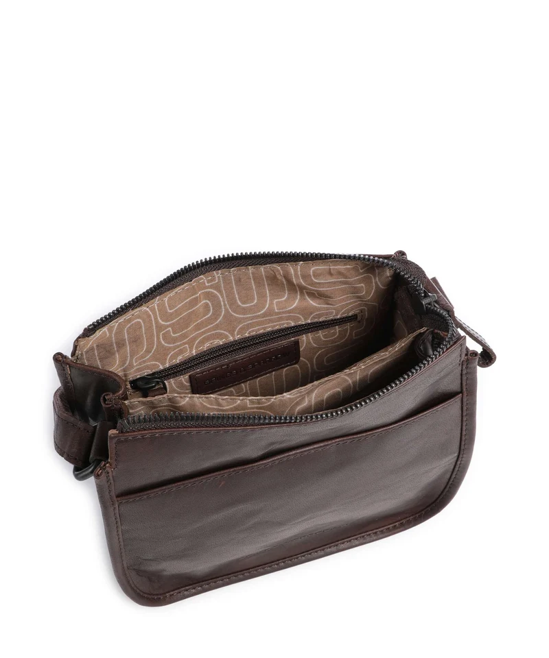 Spikes & Sparrow Bronco Joy Umhängetasche dark brown