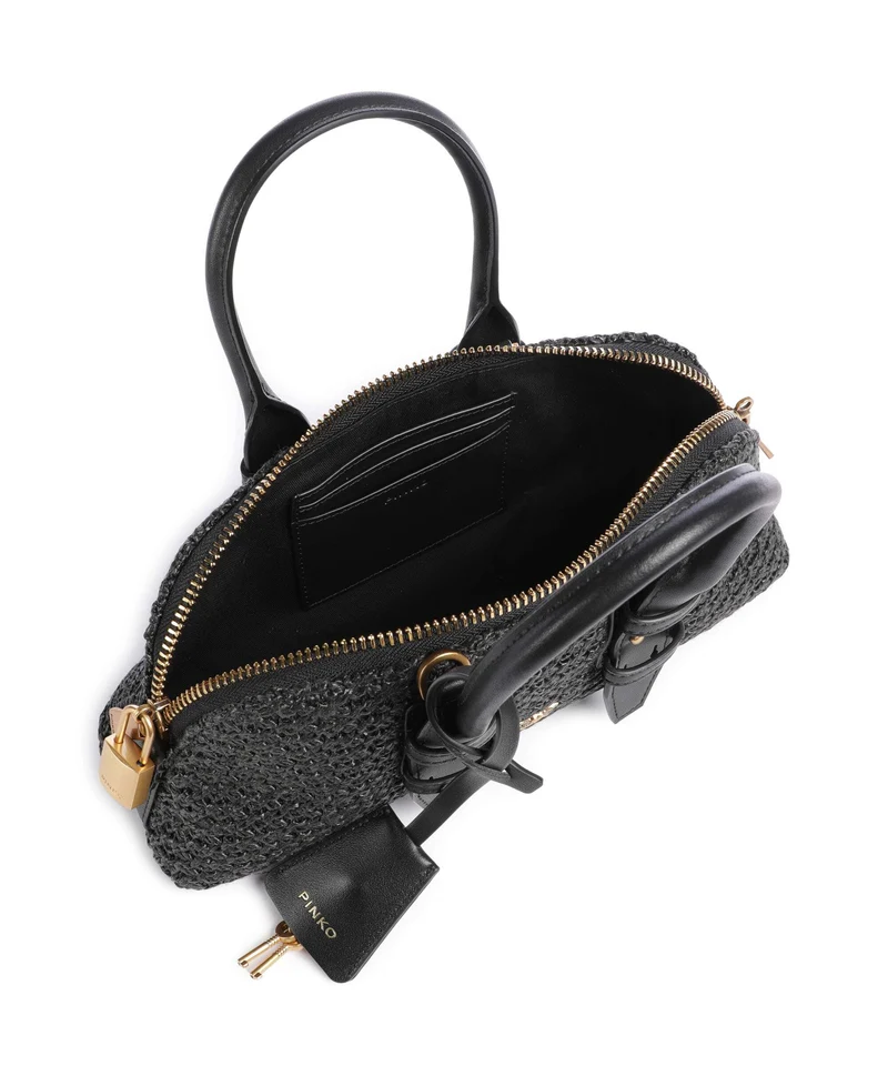Pinko Bowling Horizontal Handtasche nero/antique gold