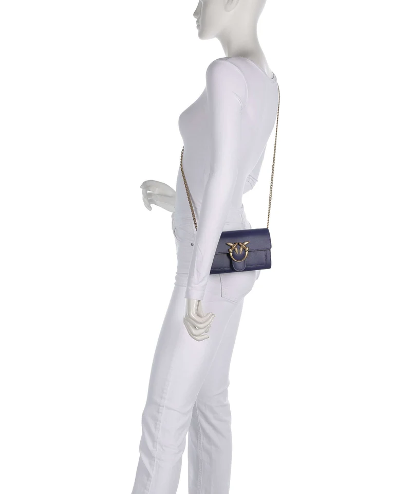 Pinko Love One Geldbörse viola/antique gold