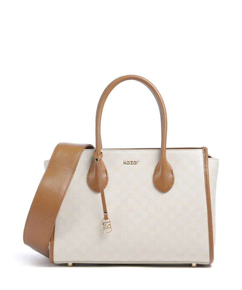 Kazar Nafi Handtasche off white