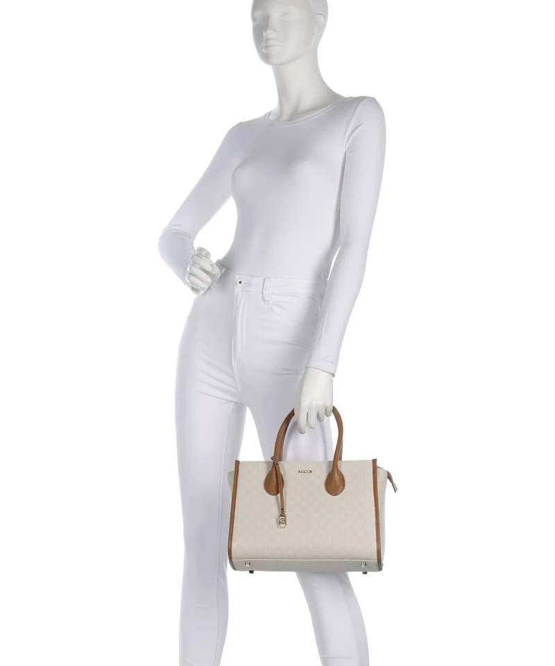 Kazar Nafi Handtasche off white