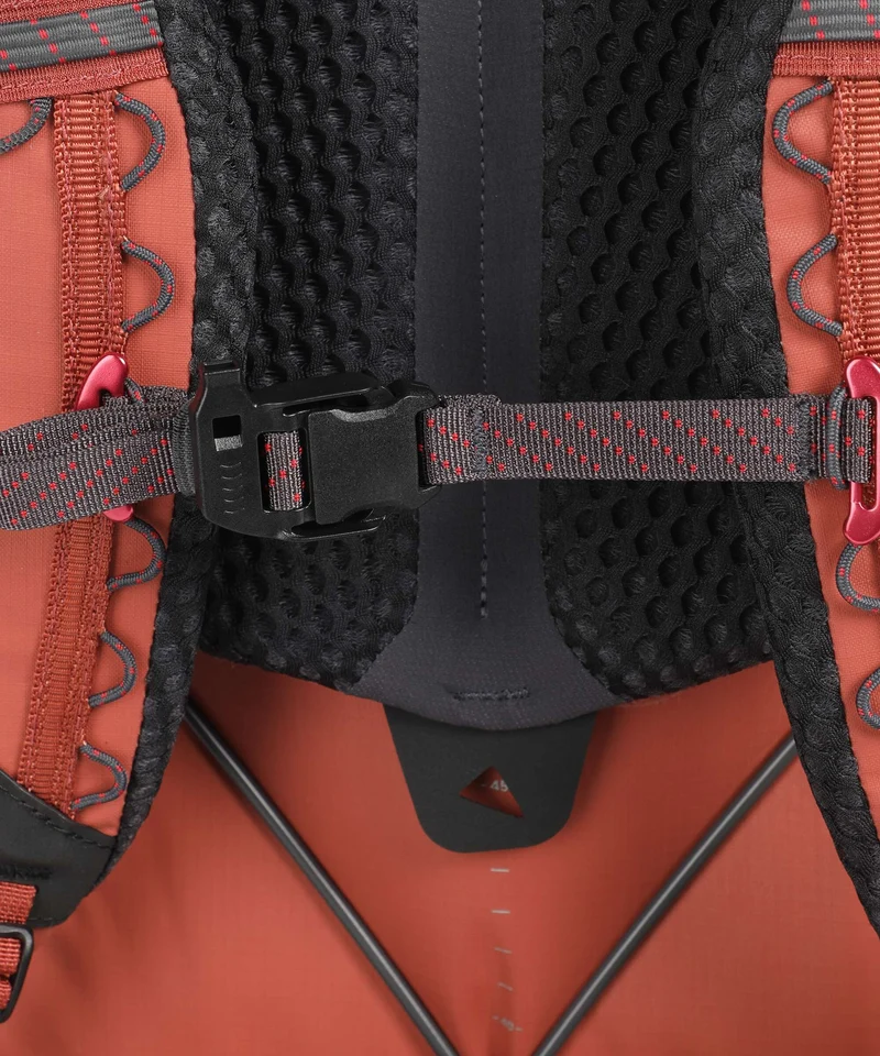 Klättermusen Gungne 43 Wanderrucksack ash red
