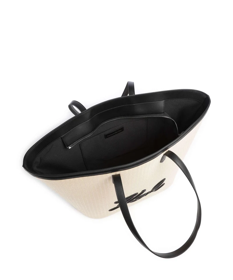 Karl Lagerfeld K/Signature Shopper natural/black