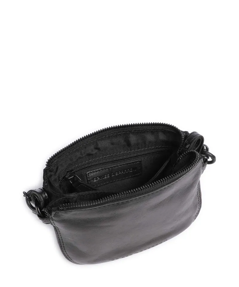 Spikes & Sparrow Apache Delaine Umhängetasche black