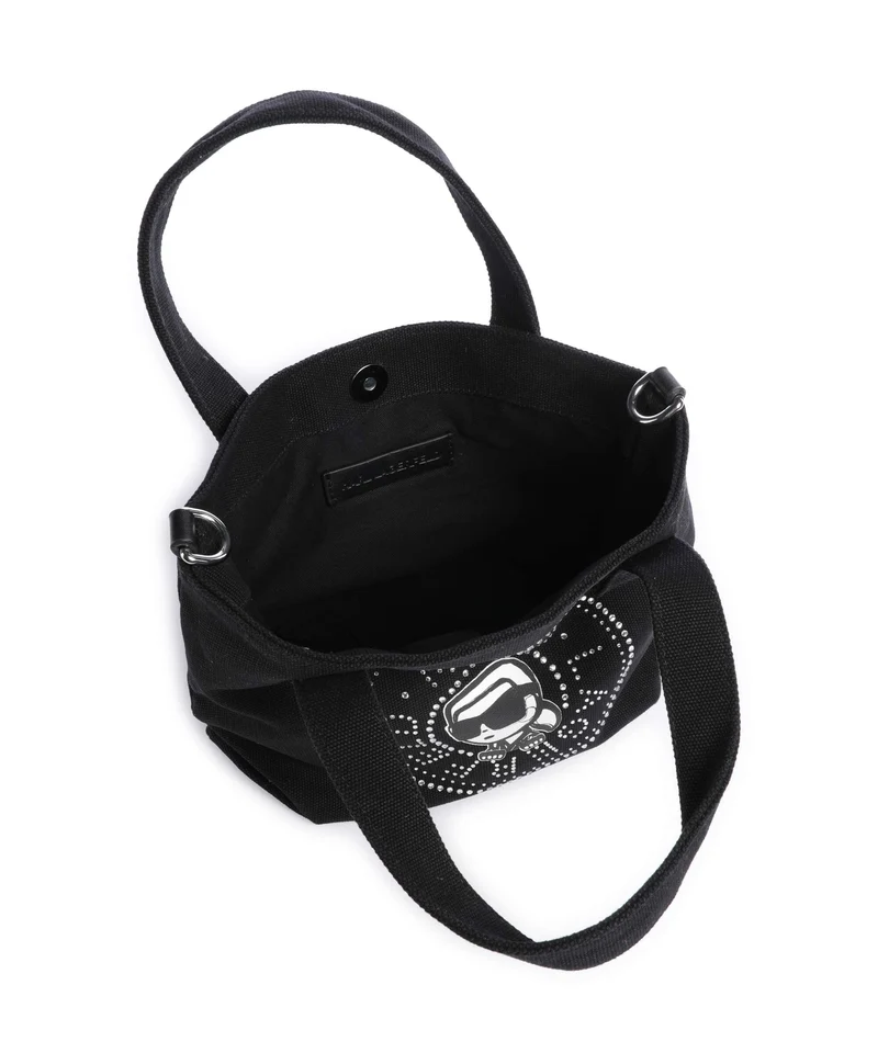 Karl Lagerfeld Ikon Circle Karl Small Handtasche black