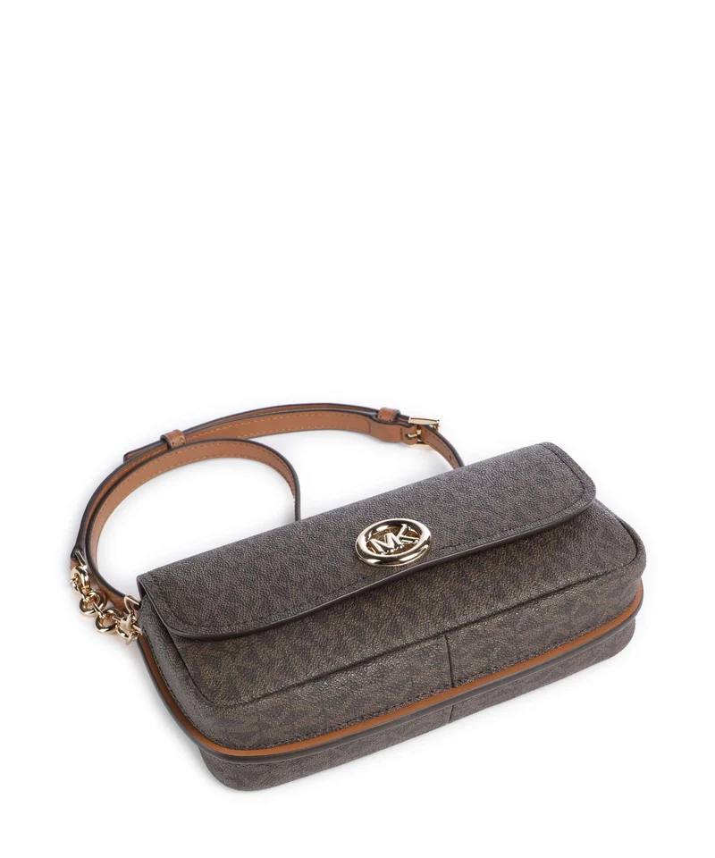 Michael Kors Nolita Small Umhängetasche brown/acorn
