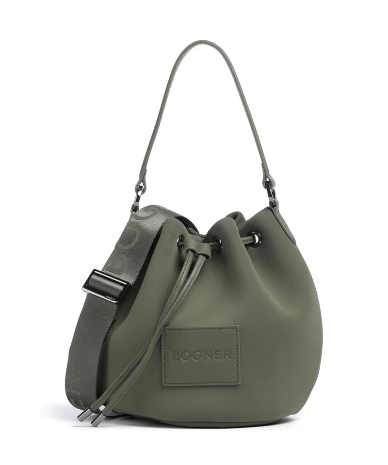Bogner Alvier Ines Bucket Handtasche dark olive