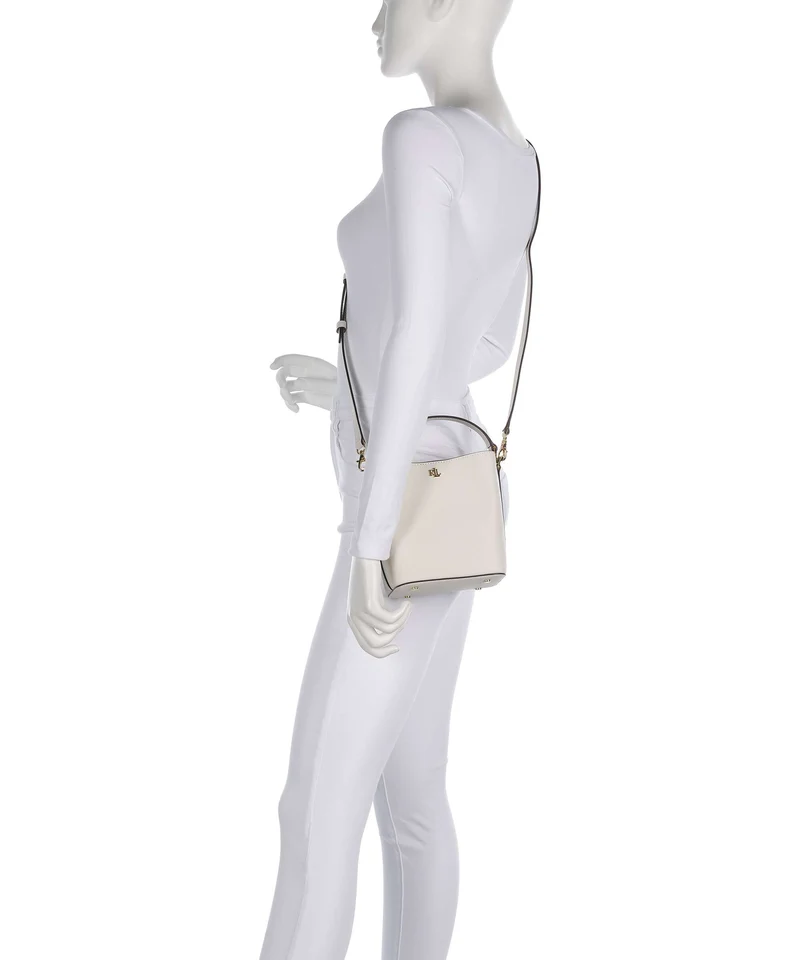 Lauren Ralph Lauren Reese Small Bucket Handtasche soft white/pb