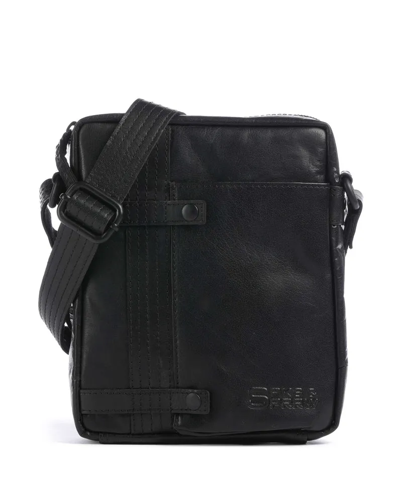 Spikes & Sparrow Bronco Benn Umhängetasche black