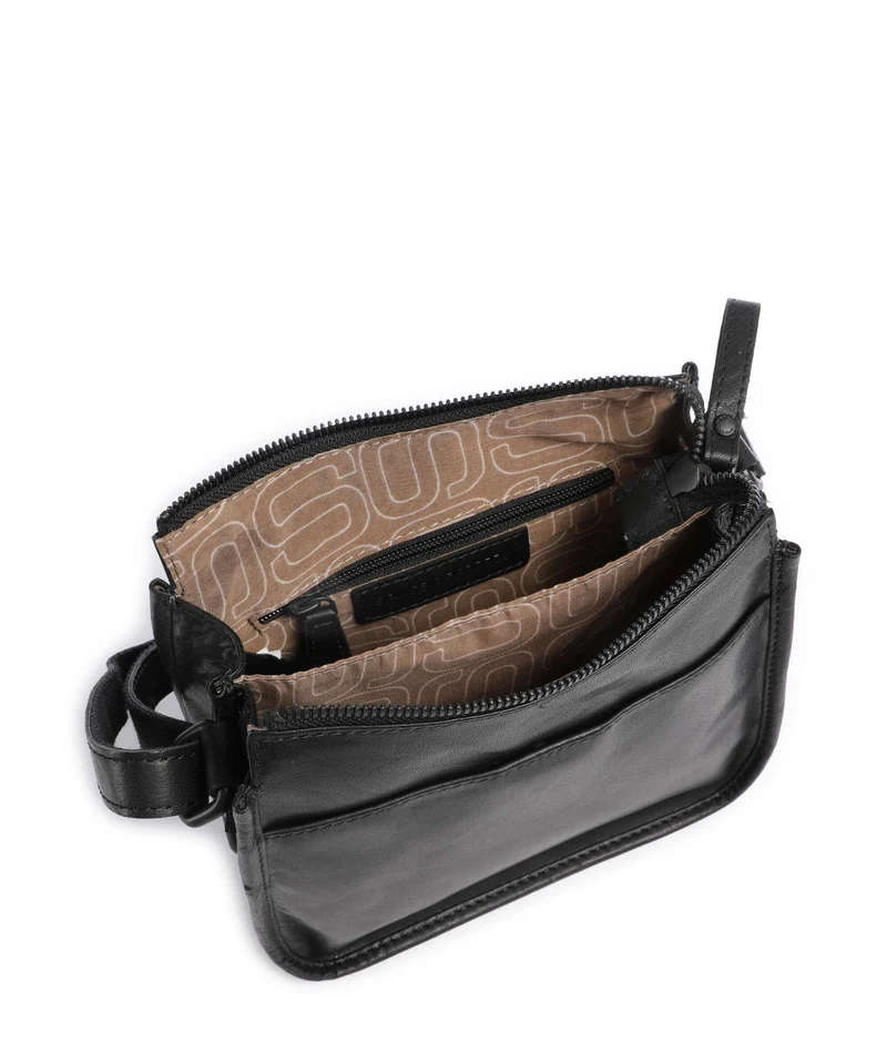 Spikes & Sparrow Bronco Joy Umhängetasche black