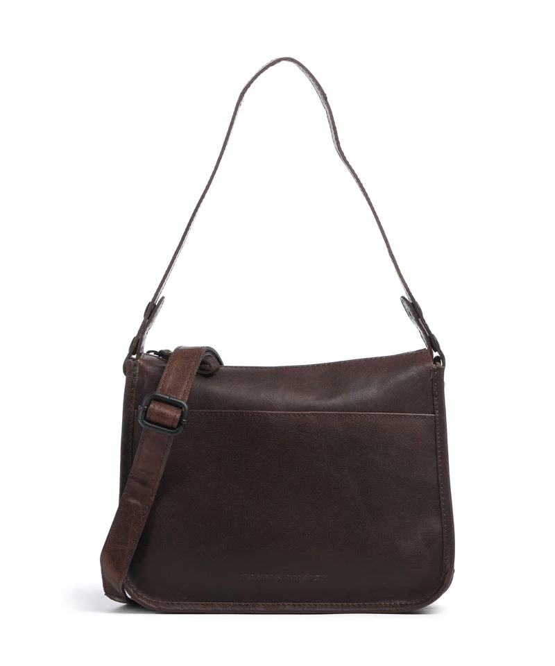 Spikes & Sparrow Bronco Chanice Schultertasche dark brown