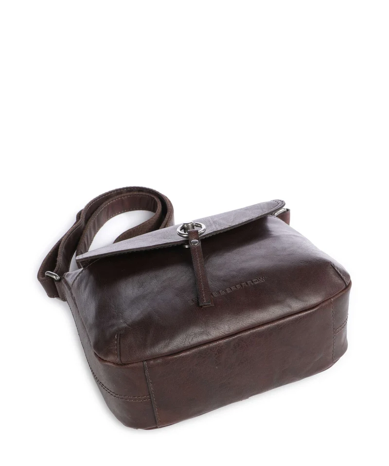 Spikes & Sparrow Bronco Jinthe Umhängetasche dark brown