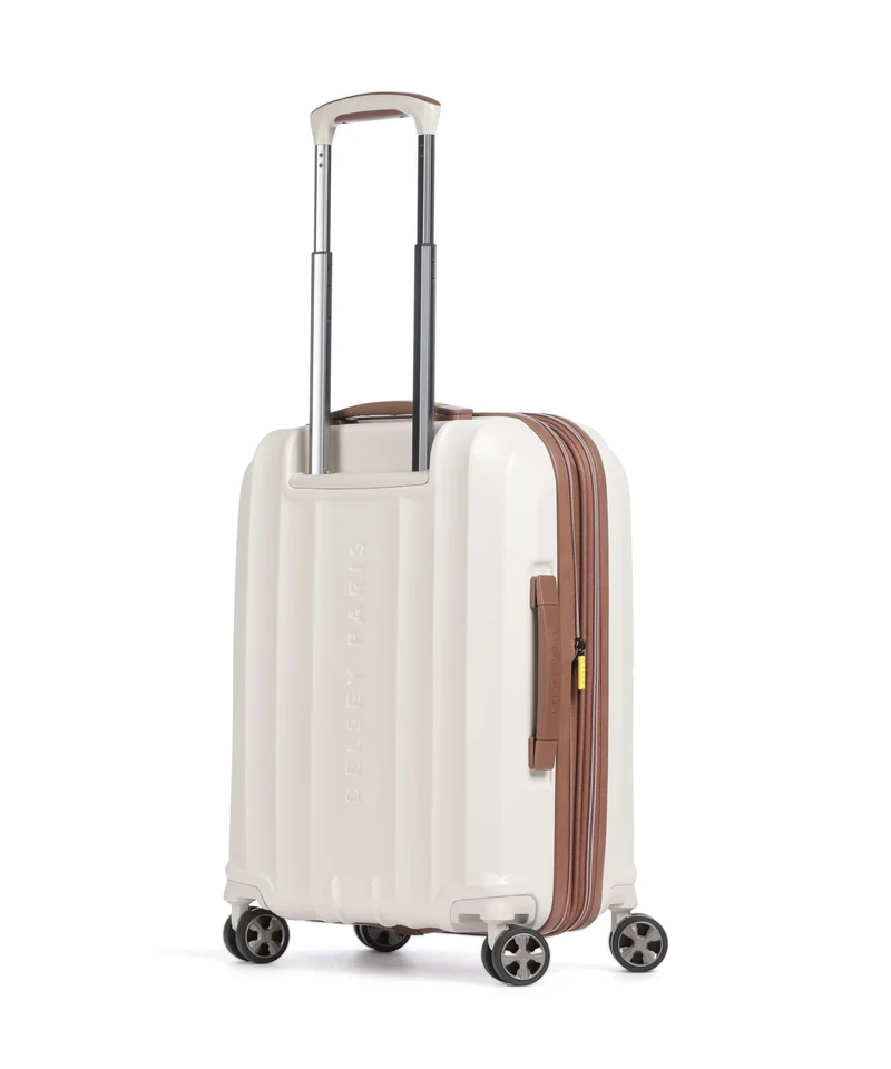 Delsey Paris Carrousel 2 Slim 4-Rollen Trolley off white