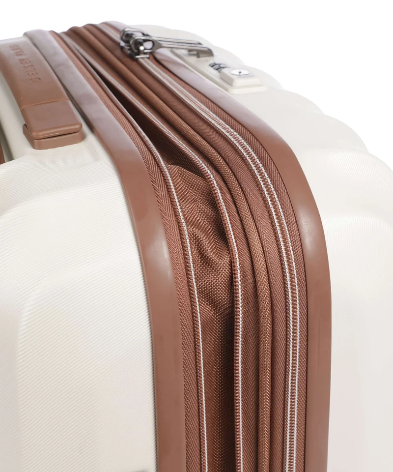 Delsey Paris Carrousel 2 Slim 4-Rollen Trolley off white