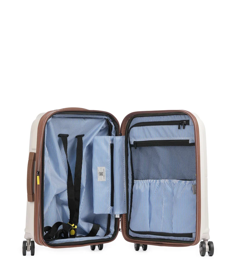 Delsey Paris Carrousel 2 Slim 4-Rollen Trolley off white