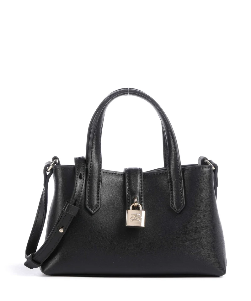 Karl Lagerfeld K/Autograph Padlock Umhängetasche black/gold