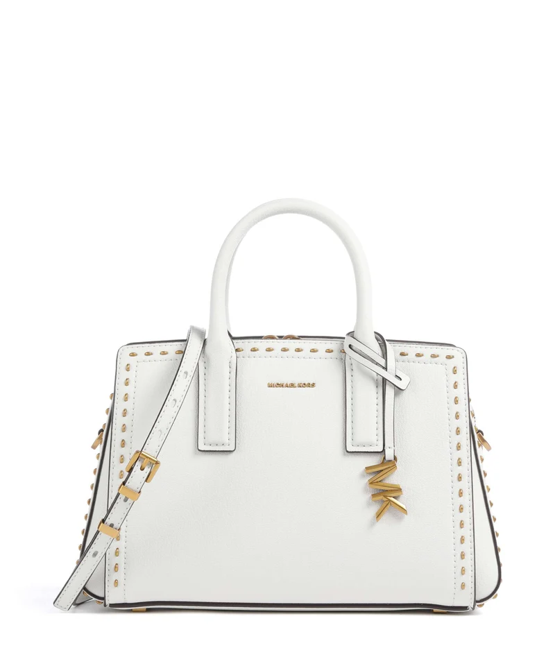 Michael Kors Laila Small Handtasche optic white