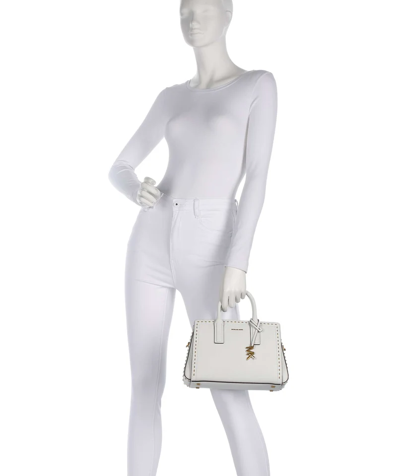 Michael Kors Laila Small Handtasche optic white
