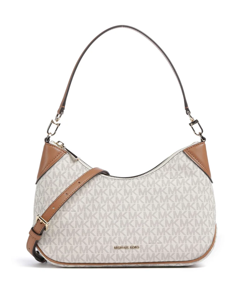 Michael Kors Jet Set Medium Schultertasche vanilla/acrn