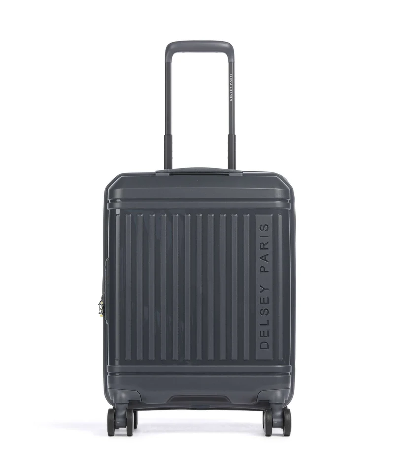 Delsey Paris Lutece Slim 4-Rollen Trolley graphite