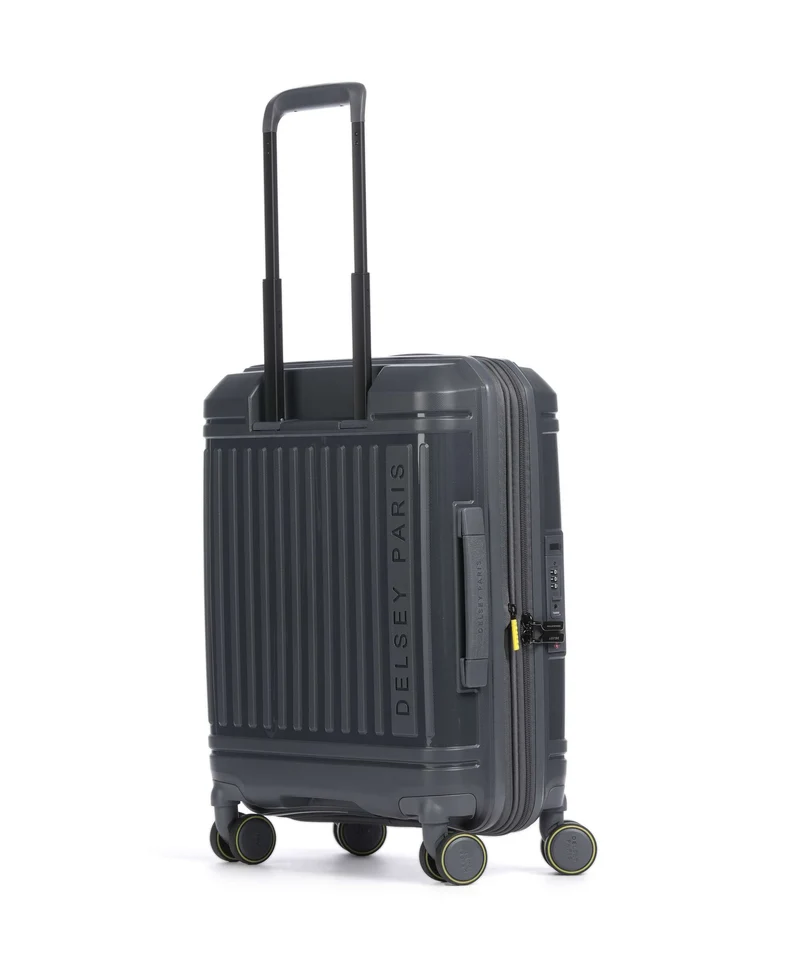 Delsey Paris Lutece Slim 4-Rollen Trolley graphite