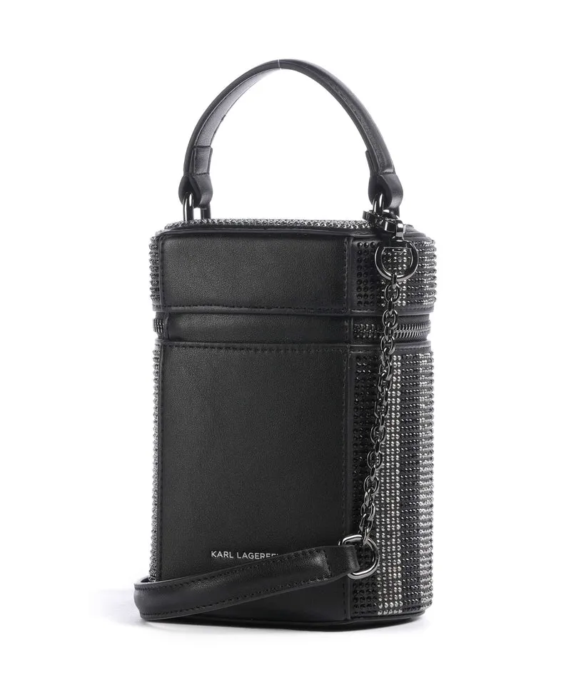 Karl Lagerfeld K/Soiree Bucket Handtasche black embellishment