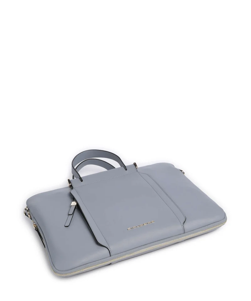 Piquadro Circle Aktentasche light blue
