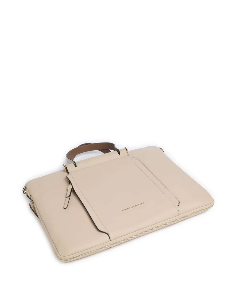 Piquadro W92T Aktentasche beige/cuoio