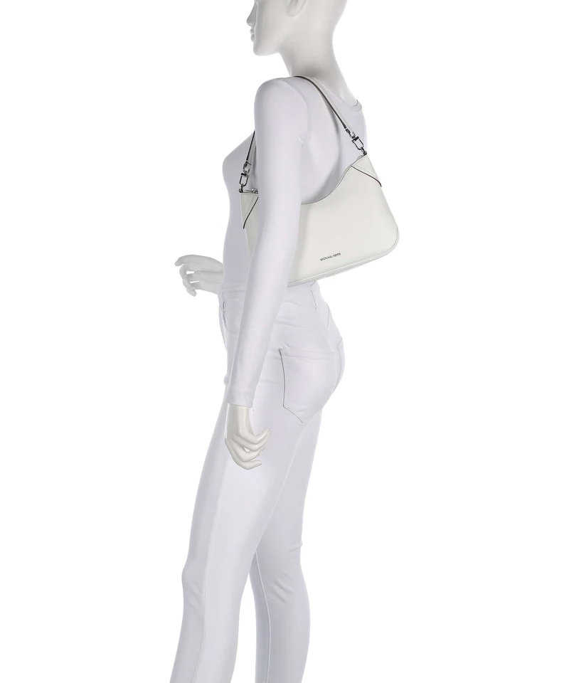 Michael Kors Jet Set Medium Schultertasche optic white