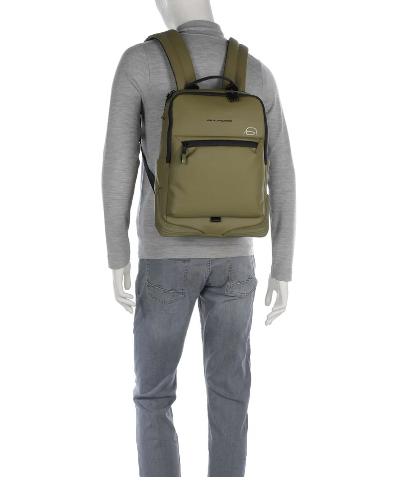 Piquadro Corner 2.0 Rucksack light green