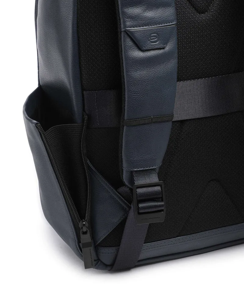 Piquadro Ael Laptop-Rucksack blue