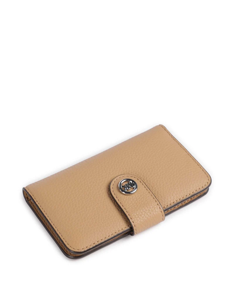 Michael Kors MK Pop Charm Medium Geldbörse peanut