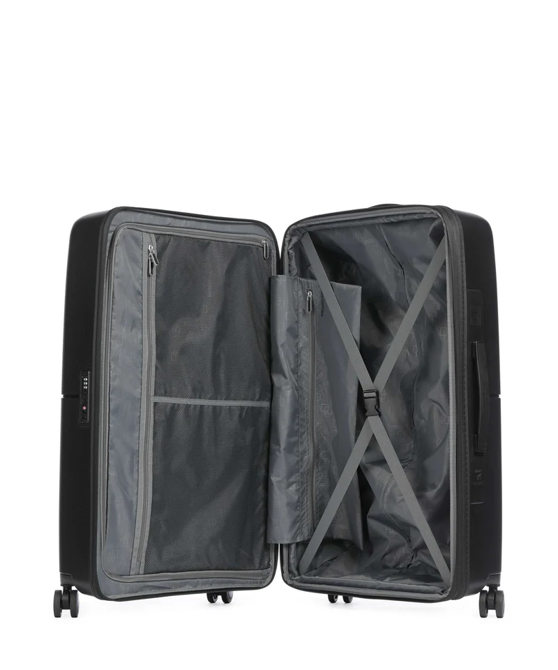 American Tourister Dashpop 4-Rollen Trolley true black