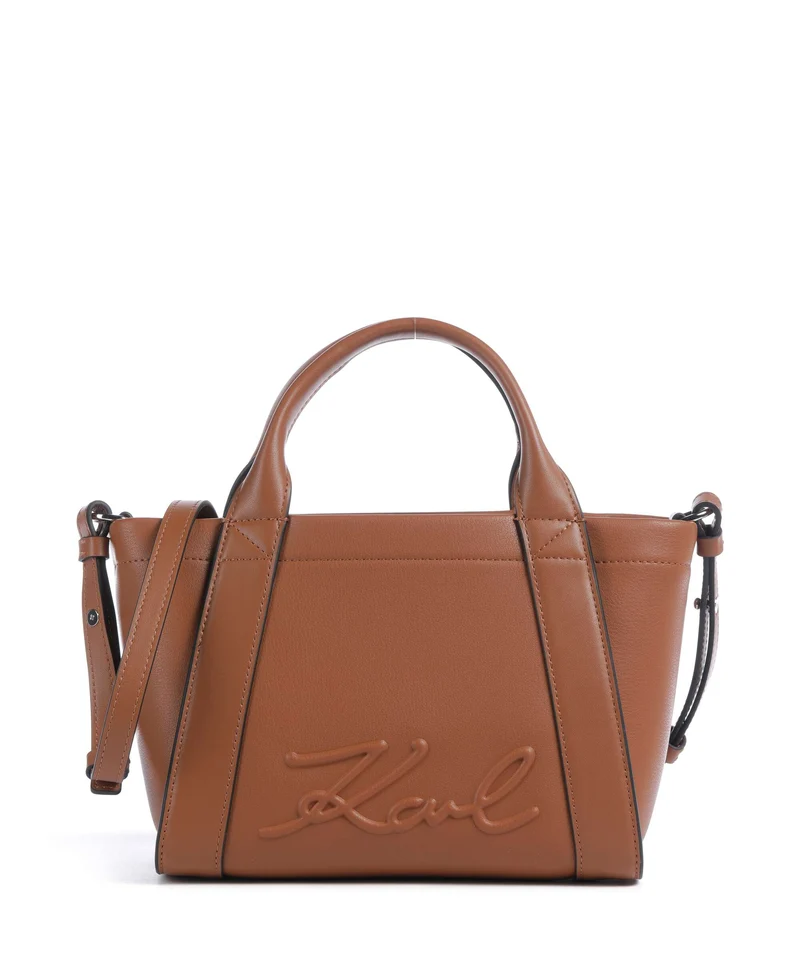 Karl Lagerfeld K/Ville Small Handtasche dark tan