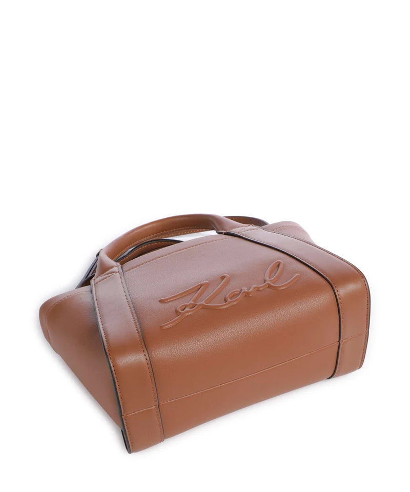 Karl Lagerfeld K/Ville Small Handtasche dark tan