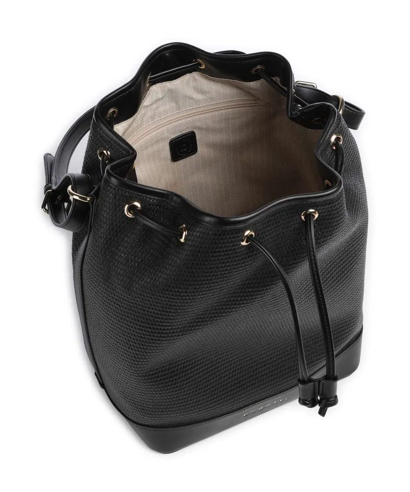 Bugatti Isa Bucket Handtasche schwarz
