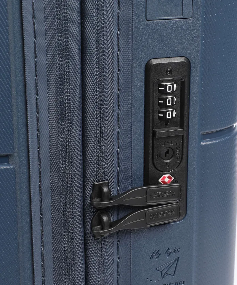 American Tourister Dashpop 4-Rollen Trolley midnight blue