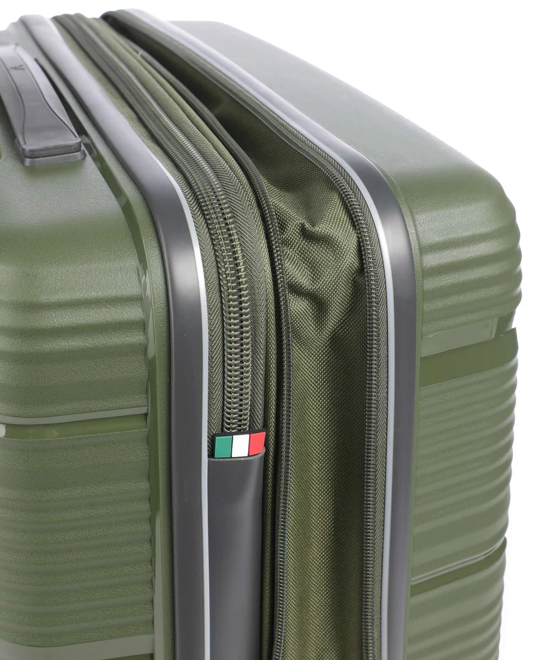 Roncato R-Lite 4-Rollen Trolley verde militare