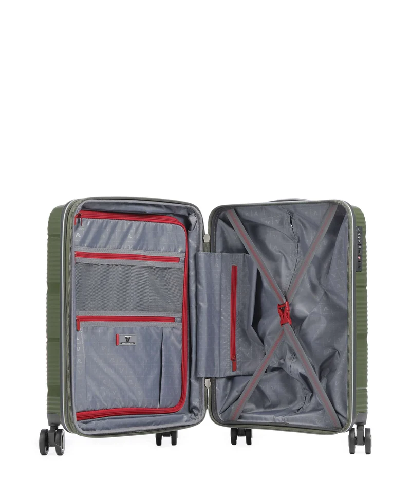 Roncato R-Lite 4-Rollen Trolley verde militare